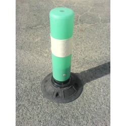 Balise de jalonnement - Verte - Polyéthylène  - 750 mm
