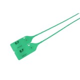 Scellés de Sécurité - POLY350 - 350mm - Polypropylène - par 100  - Vert