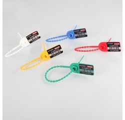 Scellés - Serrage Progressif Nylon - 190 mm - 100 unités  - Jaune