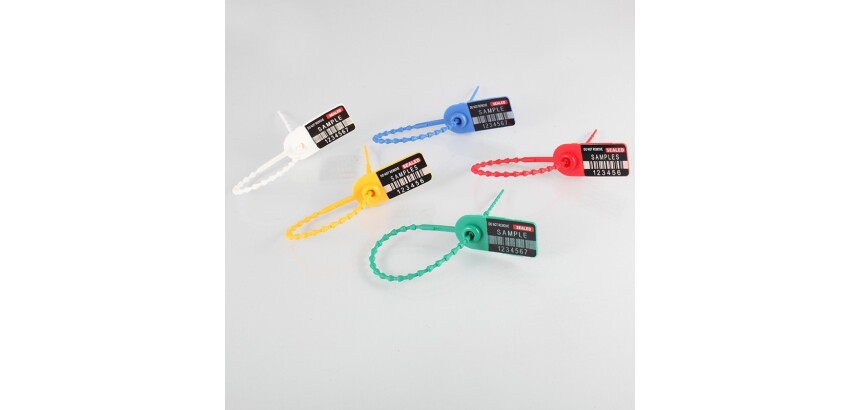 Scellés - Serrage Progressif Nylon - 190 mm - 100 unités  - Jaune