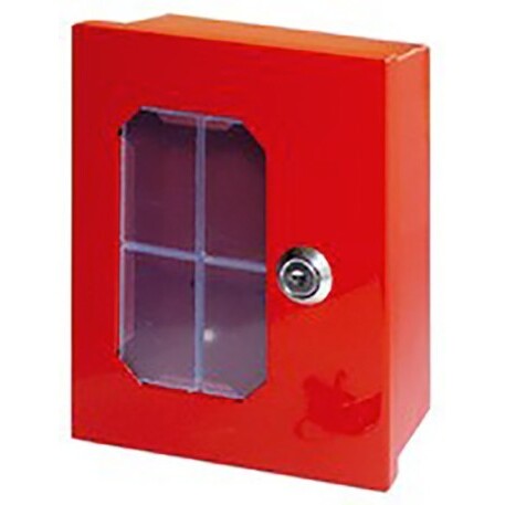 Boîte à clés - Format mini avec ouverture par clé H520 - 128x165x52 mm - Tôle