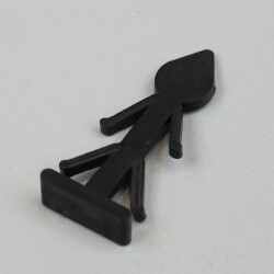 Scellés de Sécurité - Plastique SAPIN pour Fûts et Bidons  -  44mm x 18mm -  Polyéthylène Haute Densité -Par 100