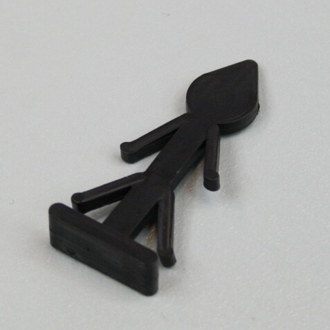 Scellés de Sécurité - Plastique SAPIN pour Fûts et Bidons  -  44mm x 18mm -  Polyéthylène Haute Densité -Par 100