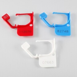 Scellés de Sécurité - Cadenas CADOS 3 - Polypropylène - Par 100  - Bleu