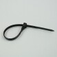 Colliers de serrage - Réutilisables UL94V2 - Polyamide 6.6 - Lot de 100  - 4 - - Noir