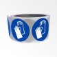 Rouleau de Pictos d'Obligation - Gants de protection obligatoires - M009