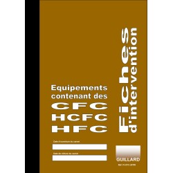 Fiches Intervention Circuit Froid Climatisation Pompe à Chaleur - A4
