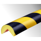 Butoir de protection - Flexible jaune et noir - Mousse polyuréthane - Norme DIN 4102 B2