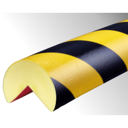 Butoir - Profil flexible à angle droit - Longueur 1 m - Mousse polyuréthane