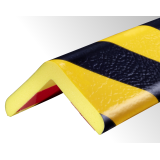 Butoir de protection - Flexible jaune et noir - 1 m - Mousse polyuréthane