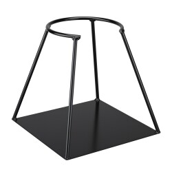 Support - Pied pour extincteur, 3 modèles - Acier 20/10