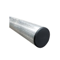 Poteau Rond - Ø76 mm - Acier Galvanisé  - 3 -