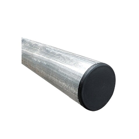 Poteau Rond - Ø76 mm - Acier Galvanisé