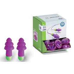 Bouchons d'oreilles - Réutilisables 30 dB - Elastomère thermoplastique - Par 50