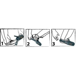 Surchaussures de sécurité - Design en TPU étanche avec embout acier  - S