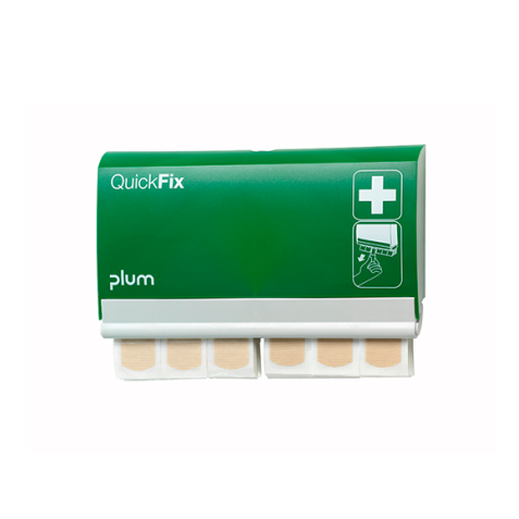 Distributeur de pansements - QuickFix® UNO - Marquage CE - Dimensions Distributeur: L.130 x l.230 x h.32 mm