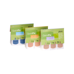 Distributeur de pansements - Recharge QuickFix® de 45 pansements CE - Plusieurs modèles disponibles