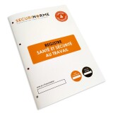 Registre - Santé et Sécurité au Travail - A4 - Papier Recyclé