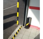 Barrière de protection - Angle au sol - 500mm - Polypropylène