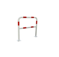 Arceau de Protection Antichoc - Coloris Blanc/Rouge - Acier