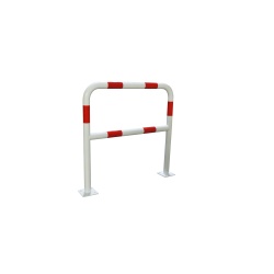 Arceau de Protection Antichoc - Coloris Blanc/Rouge - Acier