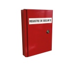 Armoire - Sécurité Incendie - Tôle laquée - 350x255x50 mm