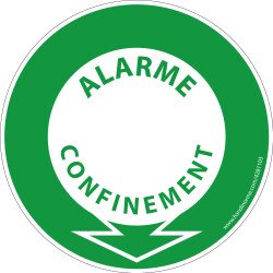 Panneau Alarme confinement