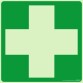Panneau signalétique Photoluminescent - Premier secours - ISO 7010