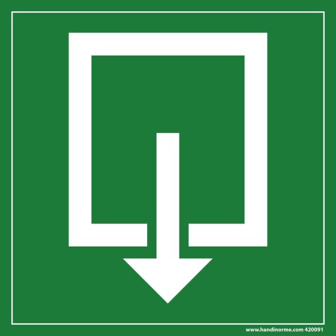 Evacuation Sortie de secours