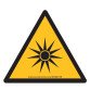 Signalétique de danger - Rayonnement optique - W027 - ISO 7010