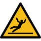 Signalétique de danger - Picto Surface glissante - W011 - ISO 7010