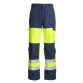Pantalon Workwear - Renforts Genoux Jaune Fluo/Bleu Marine - Taille 44