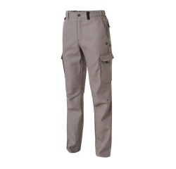 Pantalon de travail - Multi-poches Confort - Polyester Coton  - Bleu - 42