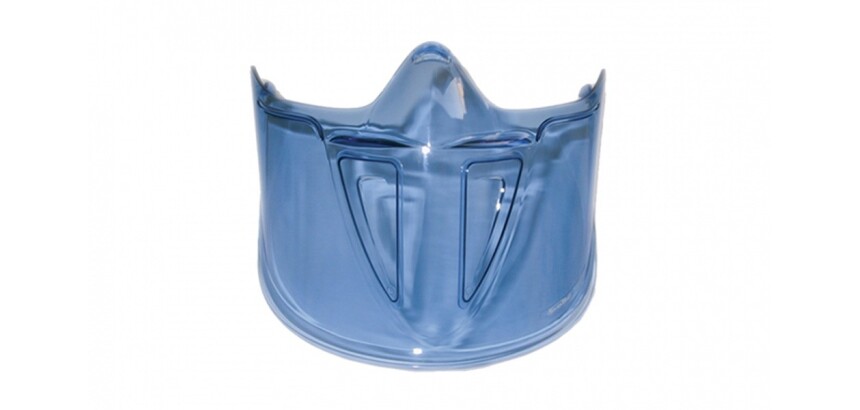 Pare-visage Visor PC seul BLAST Bollé - EN 166 - CE - bleu