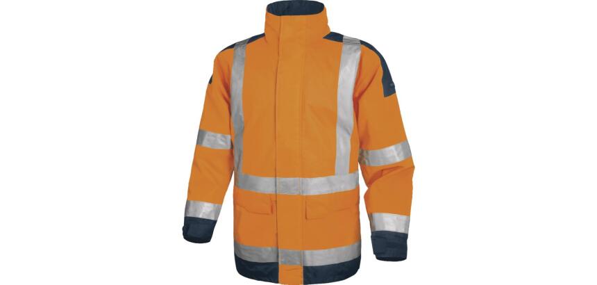 Parka de sécurité - Haute Visibilité Classe 3 - Polyester Oxford  - Orange - XXL