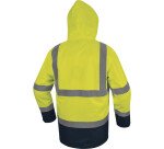 Parka - Sécurité haute visibilité jaune 5 en 1 - Polyester