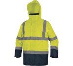 Parka - Sécurité haute visibilité jaune 5 en 1 - Polyester  - L
