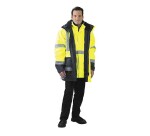 Parka de Sécurité CERVIN 4 en 1 - Taille L - jaune fluo