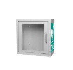 Armoire DAE - Métal Intérieur Blanc/Vert - Acier - 380x380x200mm