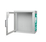 Armoire DAE - Métal Intérieur Blanc/Vert - Acier - 380x380x200mm