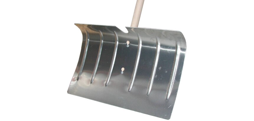 Pelle - Poussoir à neige - Aluminium - Largeur 50 cm - Manche 135 cm