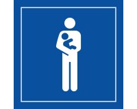 Pictogramme - Accès prioritaire enfant en bas âge - ISO 7001