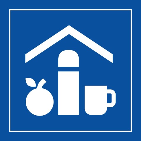 Pictogramme d'information - Salle de pique-nique - ISO 7001