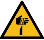 Panneau Danger Élément pointu – W022 – Signalétique ISO 7010