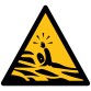 Signalétique de danger - Pictogramme Risque de Noyade - ISO 7010