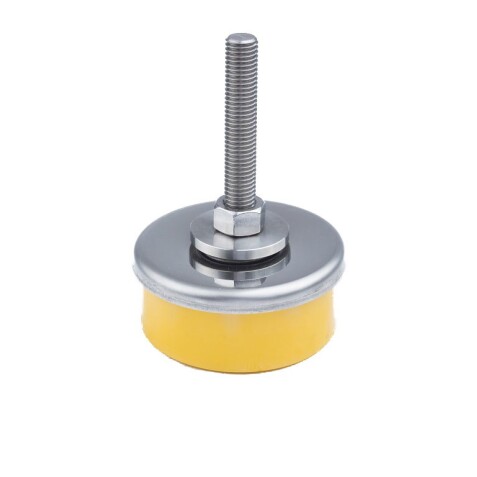 Pieds anti-vibration pour machines industrielles - Inoxydable