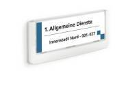 Plaque de porte CLICK SIGN, (L)149 x (H)148,5 mm