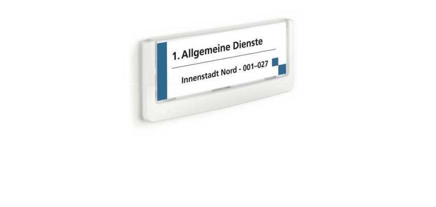 Plaque de porte CLICK SIGN, (L)149 x (H)148,5 mm