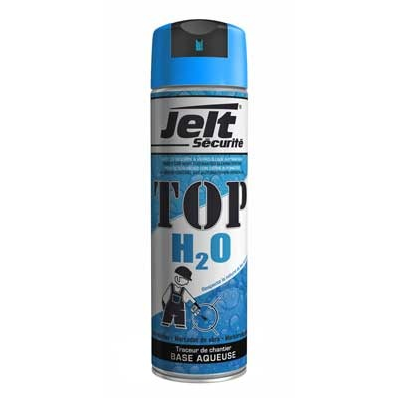 Aérosol de traçage au sol - Résine phase aqueuse - 500 ml  - Bleu