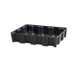 Bacs de rétention haute résistance - Sans caillebotis - PEHD recyclé  - 250 L